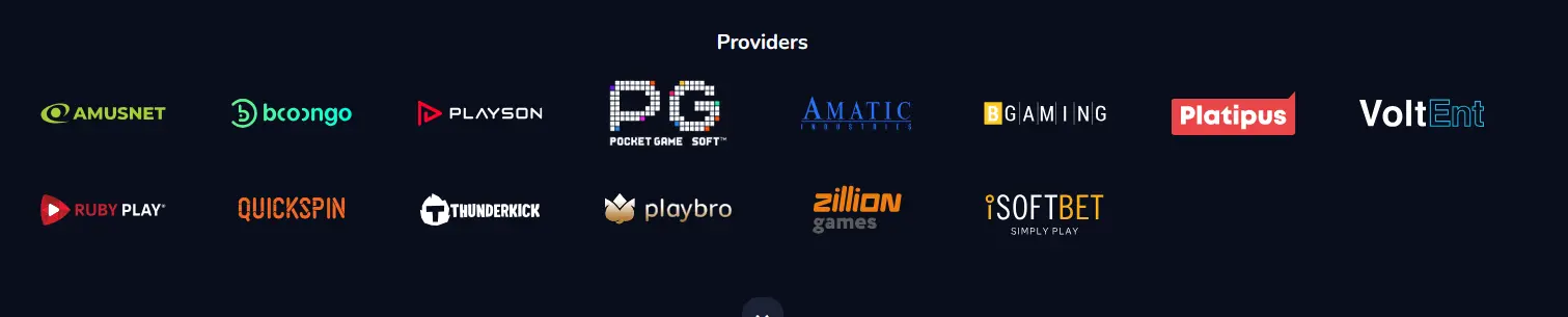 Maxispin casino lobby listing game providers including Pragmatic Play and Evolution Gaming